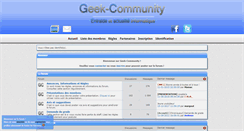 Desktop Screenshot of geek-community.eu